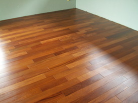 Masivní dřevěná podlaha Cumaru , povrchová úprava olej