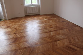 Renovace masivních parket 