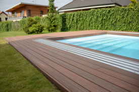 Dřevoplastová terasa - Fiberon bazén